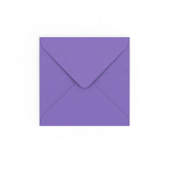 Purple Gummed V-Flap Envelope (130 x 130mm)