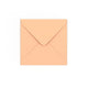 Salmon Pink Gummed V-Flap Envelope (130 x 130mm)