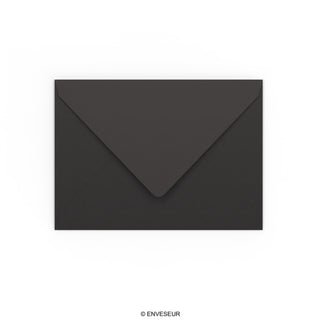 133x184 mm Black Envelope