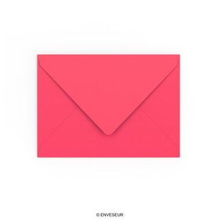 bright pink envelope 133x184 mm