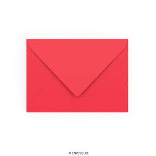 bright red envelope 133x184 mm
