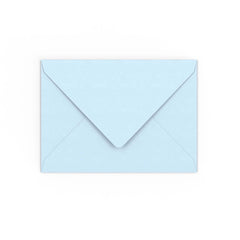 Pale Blue Gummed V-Flap Envelope (133 x 184mm)