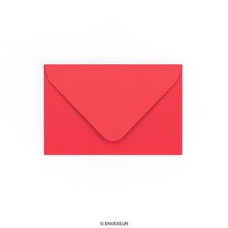 65x94 mm Bright Red Envelope