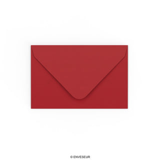 65x94 mm Dark Red Envelope
