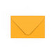 Dark Yellow Gummed V-Flap Envelope (65 x 94mm)