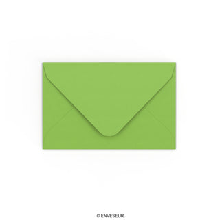 mid green envelope 65x94 mm