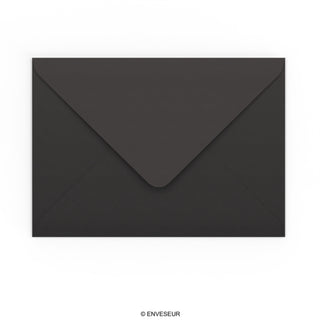 162x229 mm (C5) Black Envelope
