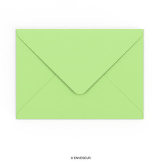 162x229 mm (C5) Pale Green Coloured Envelope