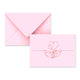 Valentine's Coloured Envelope (Share Love Design) Pale Pink 114 x 162 mm (C6)