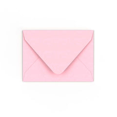C7 Pale Pink Gummed V-Flap Envelope (82 x 113mm)
