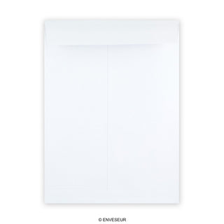 White gusset envelope 405x305x30 mm