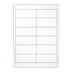 White Adhesive Labels Clear 97 x 42.30 mm (12 labels)