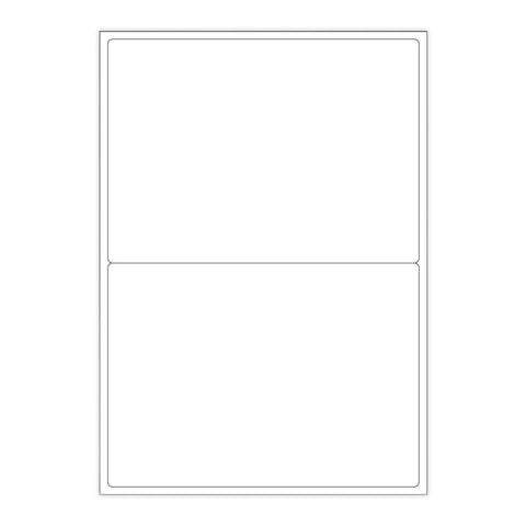 White Adhesive Labels White 199.60 x 143.50 mm (2 labels)