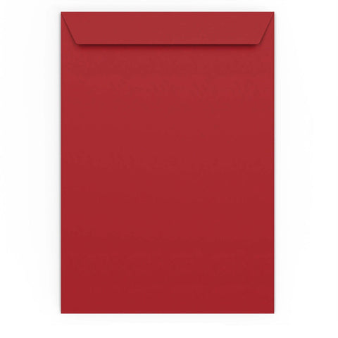 C4 Dark Red Peel & Seal Envelope (324 x 229mm)