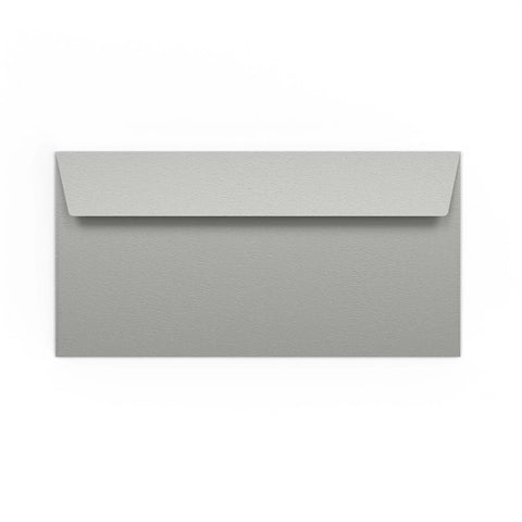 DL Silver Peel & Seal Coloured Envelope (110 x 220mm)