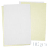 Linen Textured Paper 185gsm