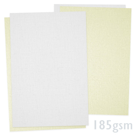 Linen Textured Paper 185gsm