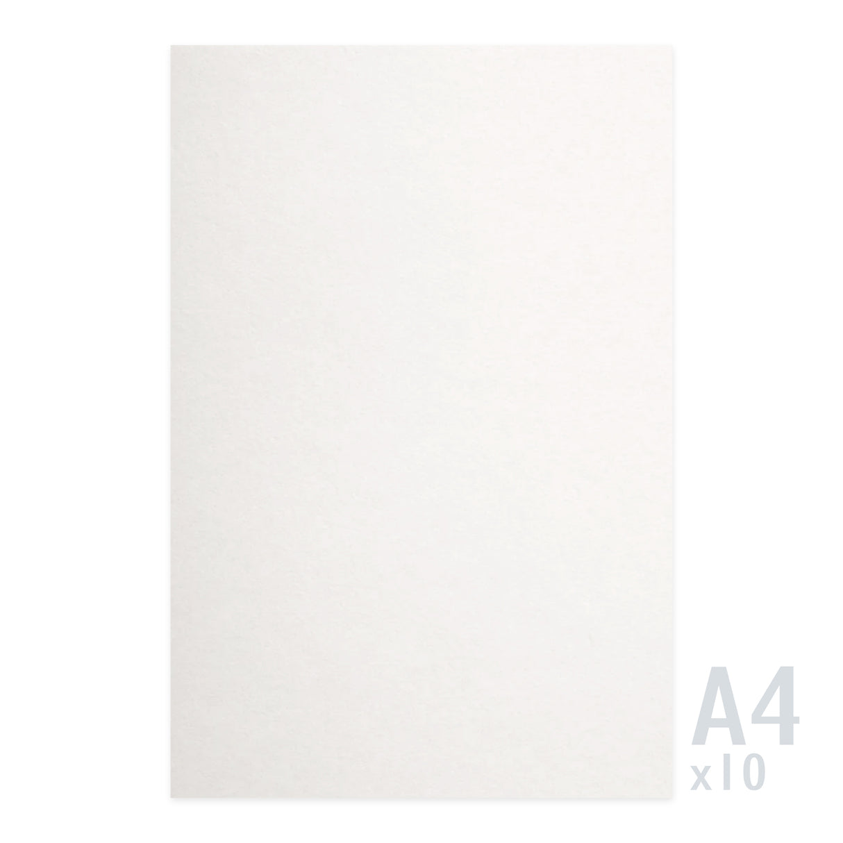 White Linen Textured Paper 120gsm - 10 A4 Sheets
