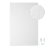 White Laid Textured Paper 185gsm