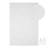 White Ribbed Paper 185gsm