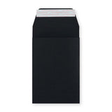 C6 Black Peel & Seal Gusset Envelope (114 x 162 x 25mm)