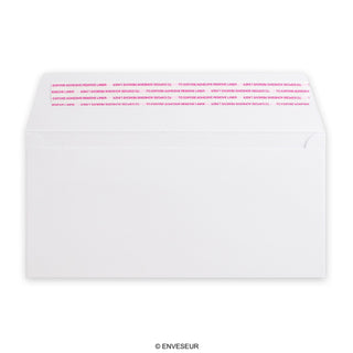 114x229 mm White Post Marque Envelope