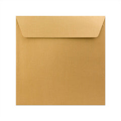 Pearlescent Envelopes Gold 155 x 155 mm Peel and Seal