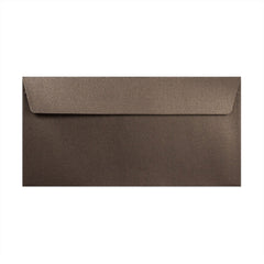 Pearlescent Envelopes Bronze 110 x 220 mm (DL) Peel and Seal