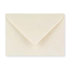 C6 Ivory Wove Gummed V-Flap Greetings Envelope (114 x 162mm)