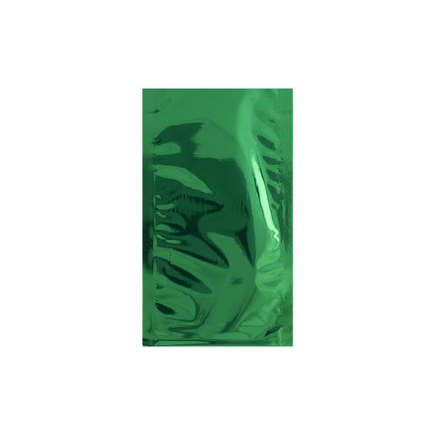 Metallic Finish Foil Bags Green 229 x 114 mm