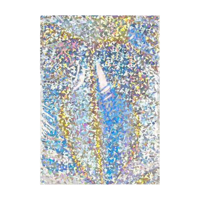 Holographic Finish Foil Bags Silver Holographic 324 x 229 mm (C4)