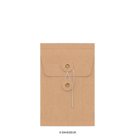 String and washer gusset envelopes