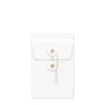 String & Washer Gusset Envelopes White 162 x 114 x 25 mm (C6)