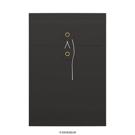 String and washer gusset envelopes
