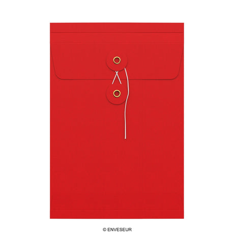 String and washer gusset envelopes