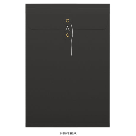 String and washer gusset envelopes