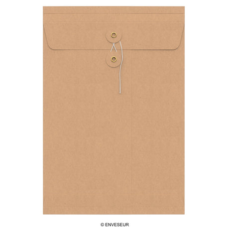 String and washer gusset envelopes
