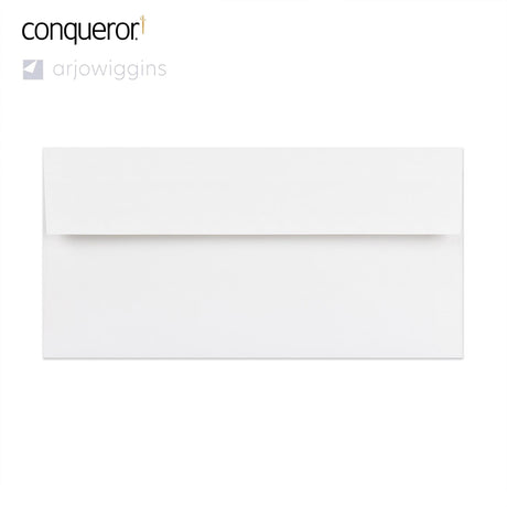 DL Brilliant White Peel & Seal Conqueror Envelope (110 x 220mm)